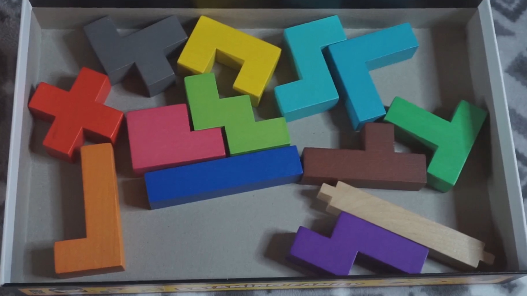 Egee's Zoom H3-VR ASMR Video Test: Katamino Blocks!