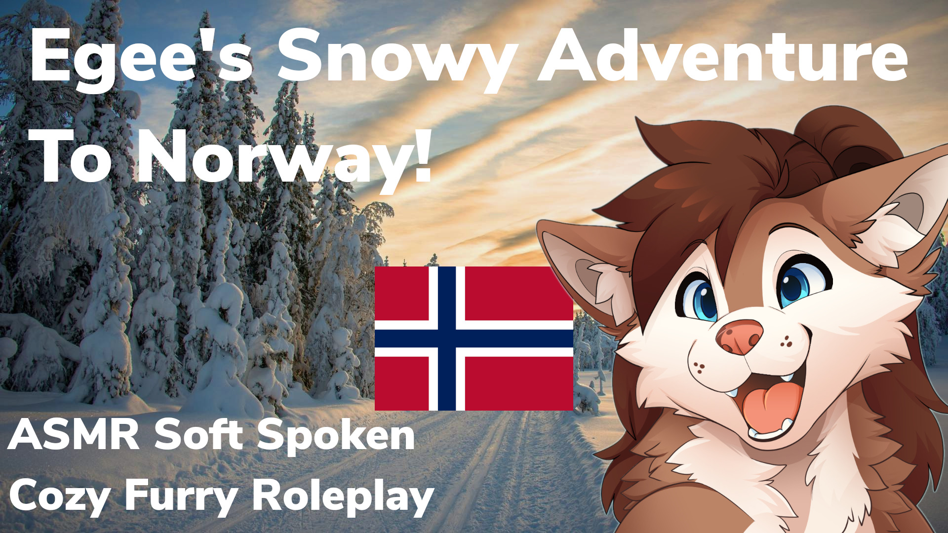 Egee's Snowy Adventure To Norway! | Cute/Silly Soft Spoken Furry ASMR Roleplay 🌨️