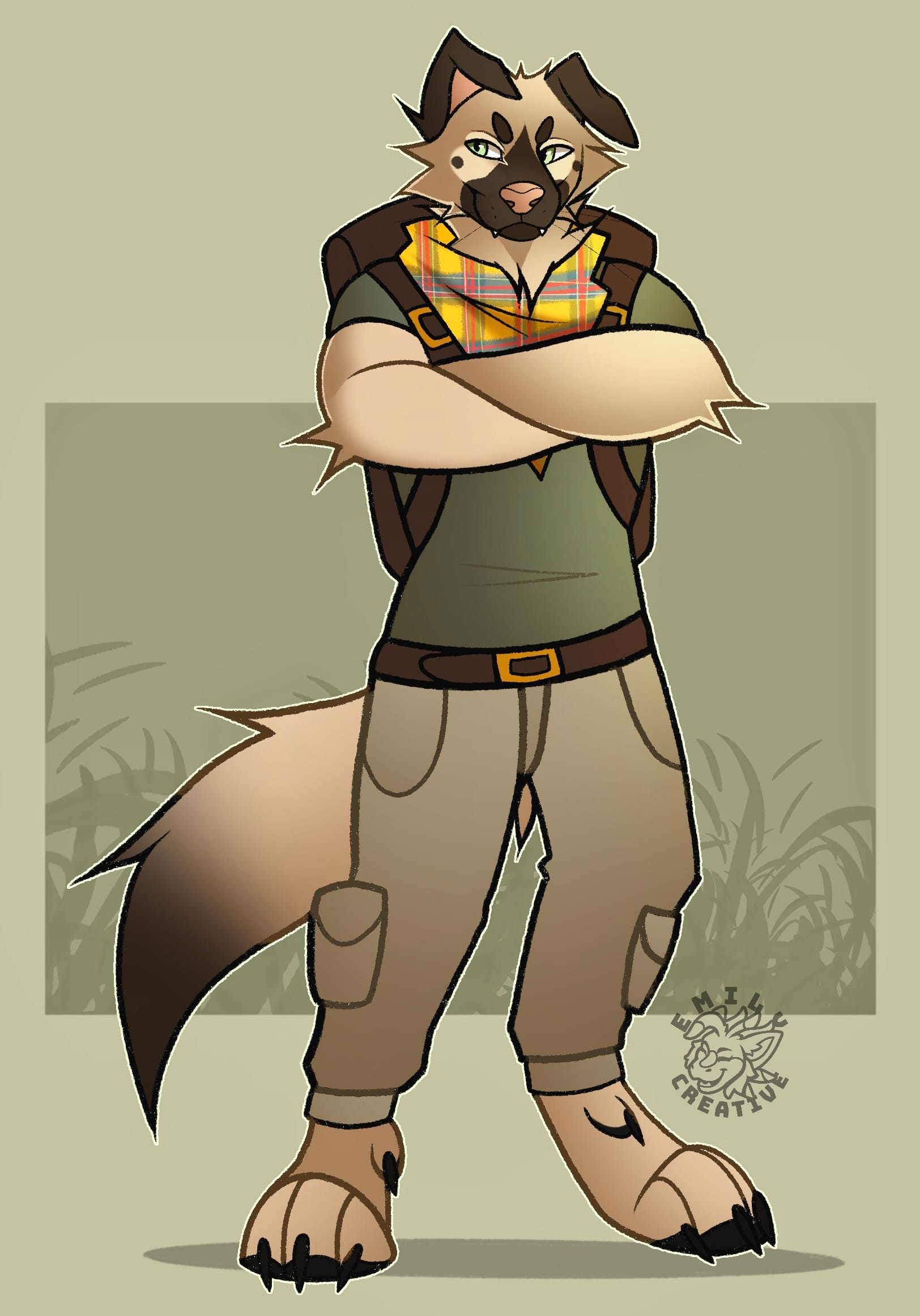 Garrus the Anthro! by EmilyCreative ✨