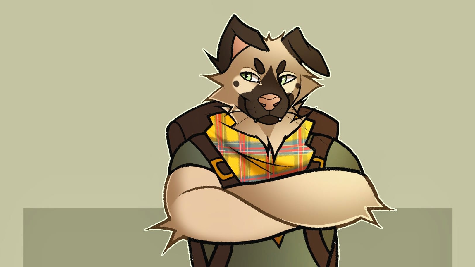 Garrus the Anthro! by EmilyCreative ✨