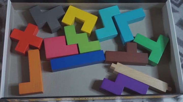 Egee's Zoom H3-VR ASMR Video Test: Katamino Blocks!