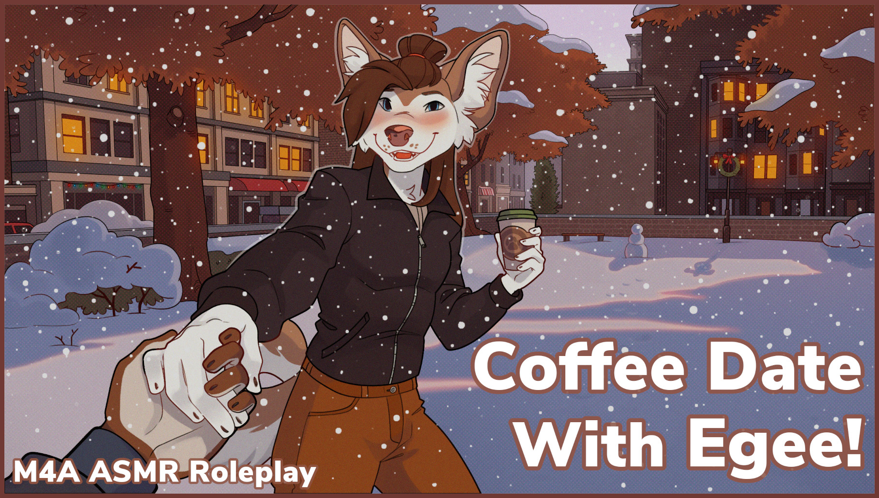 Surprise Snowy Coffee Date with Egee!